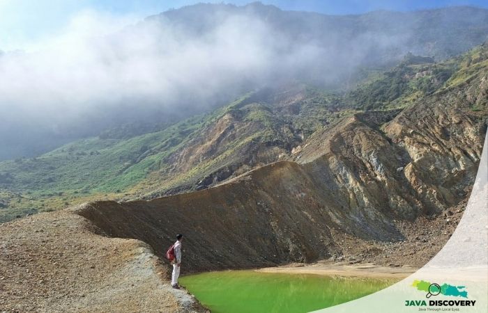 The Crater Lakes of Mount Papandayan