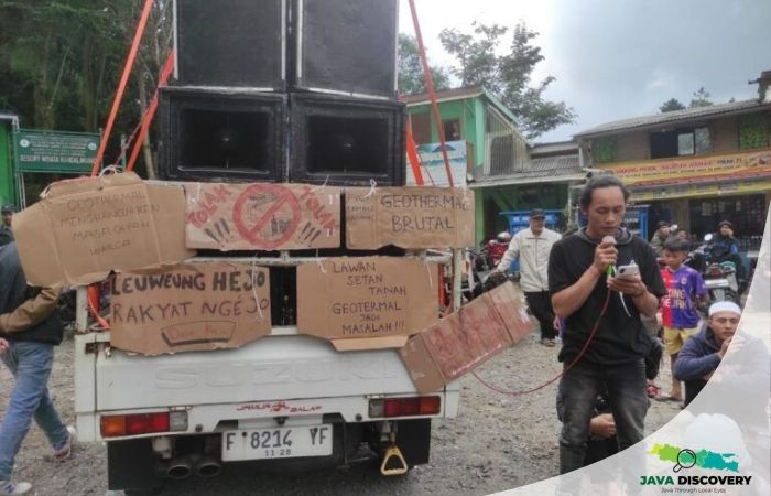 Gunung Gede Pangrango Geothermal Protest and Local Concerns