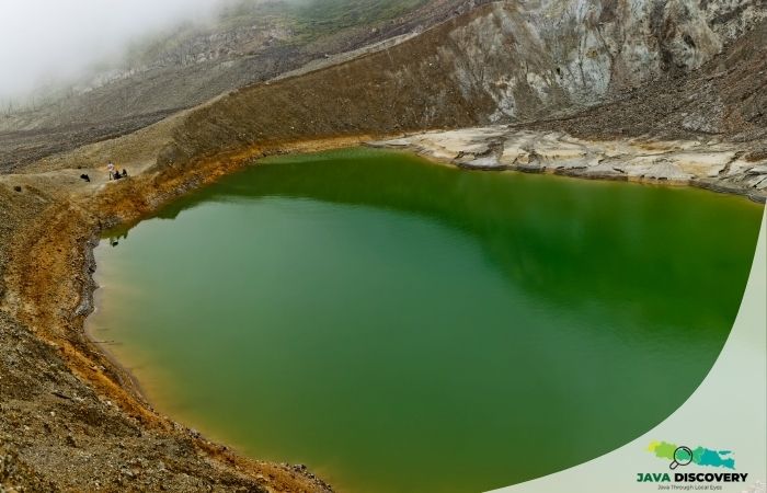 The Crater Lakes of Mount Papandayan